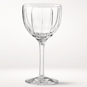 Williams Sonoma Dorset Nick & Nora Hand Cut Crystal Glasses, Set of 4